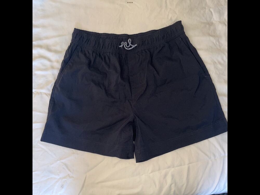 Outlier Futurebigs Shorts Mens Large Black F Cloth Nylon Stretch Travel Tech